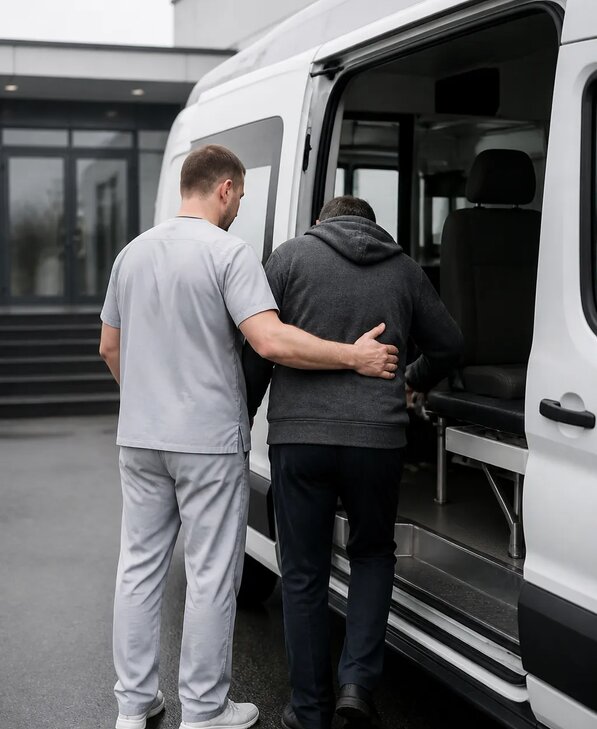 Организация медтранспортировки в Лесосибирске от 5208 р. | Медзона