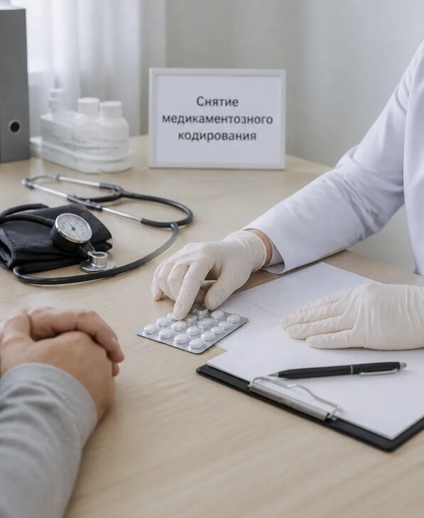 Снятие медикаментозного кодирования в Лесосибирске от 5208 р. | Медзона